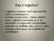 Prezentācija 'Loģistika', 3.