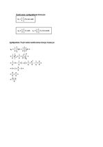 Paraugs 'Furjē rindas. Kompleksā mainīgā funkcija', 2.