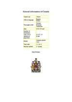 Referāts 'Canada', 3.