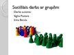 Prezentācija 'Sociālais darbs ar grupām', 1.