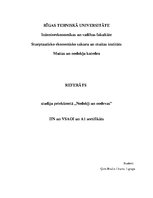 Referāts 'Iedzīvotāju ienākuma nodoklis un valsts sociālās apdrošināšanas obligātās iemaks', 1.