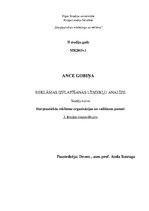 Konspekts 'Reklāmas izplatīšanas līdzekļu analīze', 1.