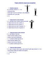 Konspekts 'Vispārattīstošo vingrojumu komplekss', 1.