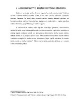 Referāts 'Administratīvo tiesību sistēma', 3.