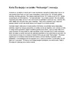 Eseja 'Kirila Ēča dzejoļa ( no izrādes “Netikumīgie” ) recenzija', 2.