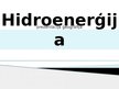 Prezentācija 'Hidroenerģija', 1.
