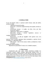 Konspekts 'Orientēšanās un kompass', 6.