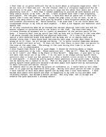 Eseja 'A Religious Experience Through Yoga', 1.