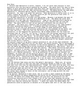 Eseja 'Generation X', 1.