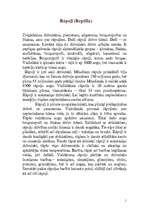 Konspekts 'Rāpuļi', 1.