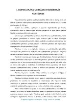 Biznesa plāns 'Uzņēmējdarbības vadība', 7.