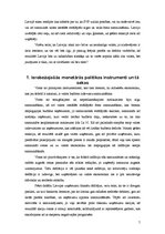 Referāts 'Ierobežojošās monetārās politikas realizācija Latvijā', 5.