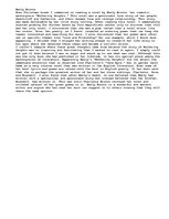 Eseja 'Emily Bronte. A brief bibliography on Emily Bronte, her life, and her romantic m', 1.