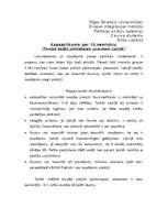 Eseja 'Pieejas kanāli politiskajam procesam Latvijā', 1.