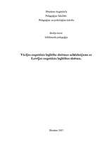 Konspekts 'Latvijas un Vācijas izglītības sistēmu salīdzinājums ', 1.