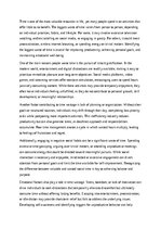 Eseja 'The Biggest Waste of Time and Its Impact on Life', 1.