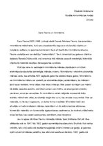 Eseja 'Minimālisma māksla un Dana Flavina mākslas darbi', 1.