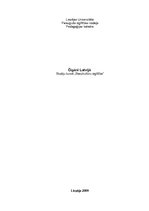 Konspekts 'Čigāni Latvijā', 1.