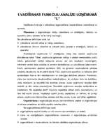 Referāts 'Vadīšanas funkcijas un vadītāja lomu interpretācija uzņēmumā', 3.