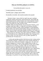 Eseja 'Eseja par draudzību, godīgumu un nodevību', 1.