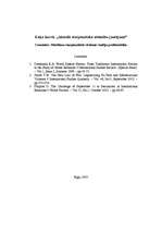 Eseja 'Mūsdienu starptautiskās sistēmas studiju problemātika', 1.