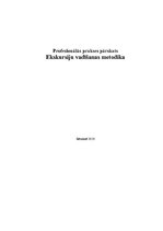 Prakses atskaite 'Ekskursiju vadīšanas metodika', 1.