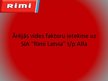 Prezentācija 'Ārējās vides faktoru ietekme uz SIA "Rimi Latvia" t/p Alfa', 1.