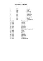 Referāts 'Olimpisko spēļu vēsture', 5.