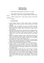 Konspekts 'Brāļi Kaudzītes "Mērnieku laiki"', 1.