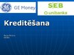 Prezentācija 'Kreditēšana', 1.