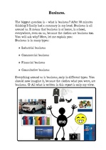 Konspekts 'Types of Business', 2.