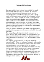 Konspekts 'Types of Business', 3.