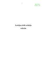 Referāts 'Latvijas civilā aviācija', 1.