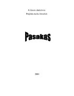 Referāts 'Pasakas', 1.