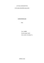 Eseja 'Pašnovērtējums', 1.