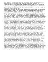 Eseja 'Europe at the Height of Its Power', 1.