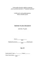 Referāts 'Treniņu plāna projekts. Veselības sports', 1.