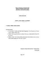 Konspekts 'Politikas zinātnes metodes', 1.