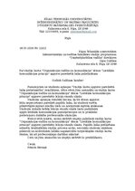 Paraugs 'Vēstules paraugs', 1.