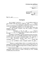 Konspekts 'Iesniegums zvērinātam tiesu izpildītājam', 1.