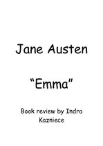Konspekts 'Jane Austen "Emma"', 1.