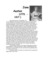 Konspekts 'Jane Austen "Emma"', 2.