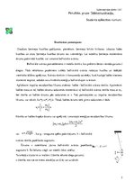 Konspekts 'Lodītes kustības ātruma noteikšana ar ballistisko svārstu', 2.