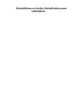 Konspekts 'Krimināllikuma un Latvijas kriminālkodeksa pantu salīdzinājums', 1.