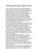 Eseja 'Eseja par Otrā pasaules kara cēloņiem un sekām', 1.