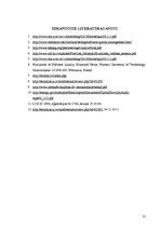 Referāts 'Programmatūras kvalitātes plānošana, nodrošināšana, kontrole un novērtēšana', 21.