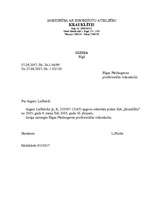 Paraugs 'Rīkojums un izziņa', 1.