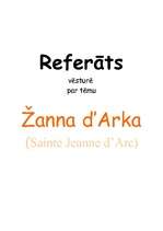 Referāts 'Žanna d’Arka', 1.