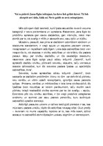 Eseja 'Vai tu piekrīti Janas Egles teiktajam, ka dzīve liek gribēt dzīvot', 1.