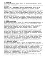 Eseja 'Organisational Learning', 1.